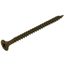Hardened Steel Drywall Screws, Phillips Flat Bugle Head, Fine-Thread, 1-5/8-In. x #6, 75-Pack