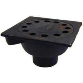 Bell Trap With Loose Lid, Cast Iron, 9 x 9 x 3-In.