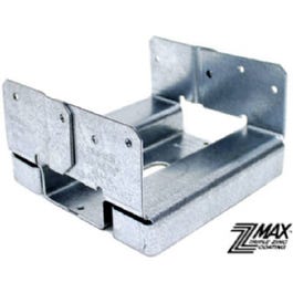 Adjustable Post Base Z-Max, 1-In. Standoff Ht., 16-Gauge Steel, 6 x 6-In.