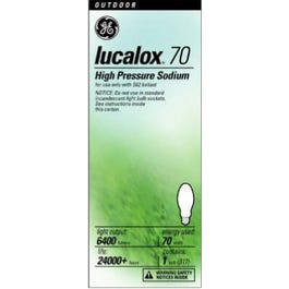Lucalox Sodium Light Bulb, 70-Watts