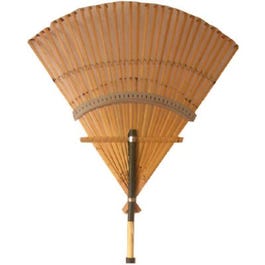 30-Inch Bamboo Rake With 48-Inch Foam Grip Handle