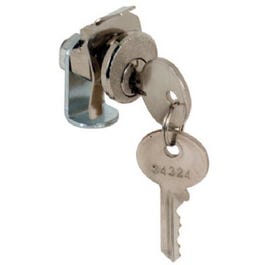 Mailbox Replacement Lock For Dura Steel With 2 Keys, Nickel Finish