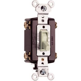 15A Light Almond Standard 4-Way Toggle Switch
