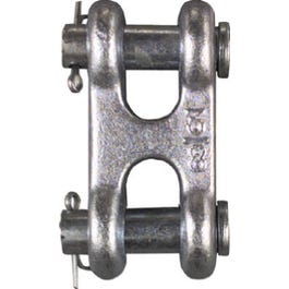 Double Clevis Connecting Link, Zinc, 3/8-In.