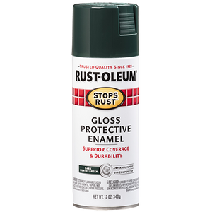 Rust-Oleum® Stops Rust® Protective Enamel Spray Paint Gloss Dark Hunter Green
