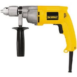 Drill, Variable-Speed Reversing, With 1/2-In. Chuck, 7.8-Amp, 0-600 RPM