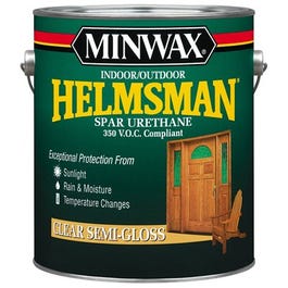 Helmsman Spar Urethane, Indoor/Outdoor, Semi-Gloss, 1-Gal.