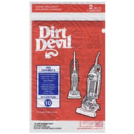 Dirt Devil Style "10" Vacuum Cleaner Belt, 2-Pack