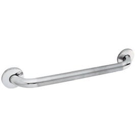 Bath Safety Grab Bar, Heavy-Duty Stainless-Steel, 24-In.