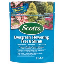 Continuous Release Evergreen Flowering Tree & Shrub  11-7-7 Formula, 3-Lb.