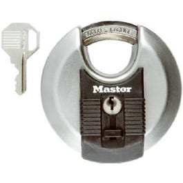 Magnum Disc Lock Keyed Padlock, 3-1/8 In., 80mm