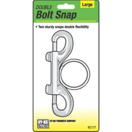 Bolt Snap, Double, Split-Ring, Large
