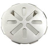 Drain Cover, Snap In, Stainless Steel, 3-In.