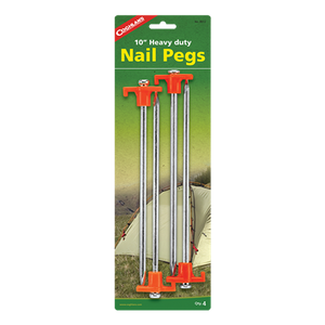 Coghlans Nail Pegs - 10" - 4 Pack