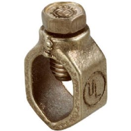 High Strength Ground Rod Clamp, Bronze, 0.5-In.