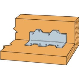 L-Angle Connector, 16-Ga. Steel, 7-In.