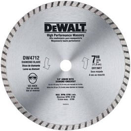 High-Performance Masonry Blade, 7-In.