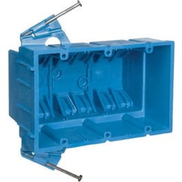 3-Gang New Work Super Blue Hard Body Wiring Box