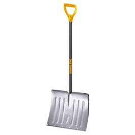 18-In. Aluminum Snow Shovel With D-Handle