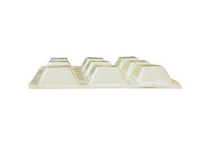 Shepherd Hardware 1/2-Inch SurfaceGard White Adhesive Bumper Pads, 9-Count