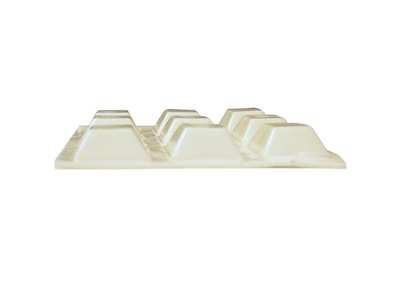 Shepherd Hardware 1/2-Inch SurfaceGard White Adhesive Bumper Pads, 9-Count
