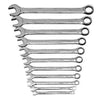 Apex Tool Master Mechanic Combination Wrench Set Metric - 11 Piece