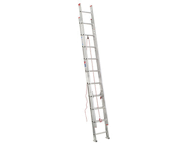 Werner 20ft Type III Aluminum D-Rung Extension Ladder D1120-2