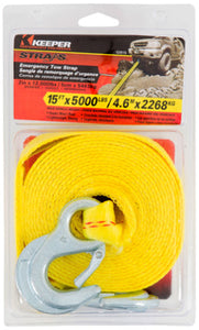 TOW STRAP 15FT 5000#