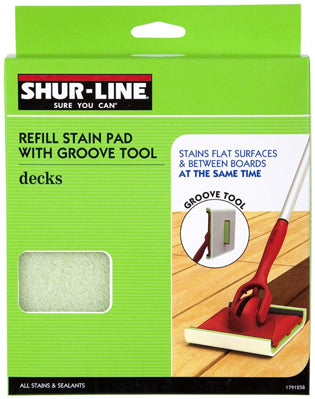 STAIN PAD W/ GROOVE TOOL REFILL