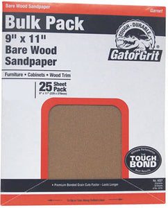 9X11 GARNET C-WT 320 BULK SANDPAPER