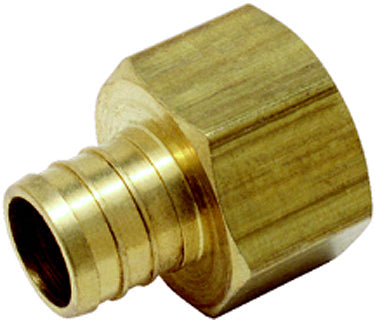 ADAPTER 3/4 X3/4 BRASS PEX BARB FPT