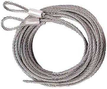 1/8  EXTENSION CABLES FOR SPRING GARAGE