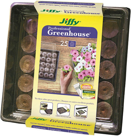 GREENHOUSE JIFFY 25 CELL W/SUPER THRIVE
