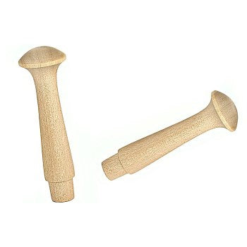 Madison Mill 9030 Two [2] Pack Shaker Pegs, New England Hardwood ~ 3 1/2