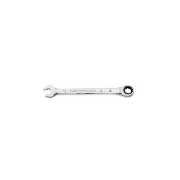 GearWrench 16mm 90-Tooth 12 Point Ratcheting Combination Wrench (16mm)