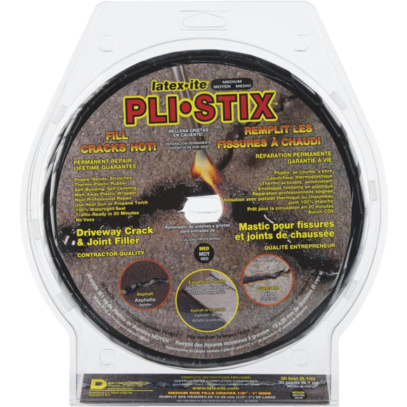 Latex-ite Pli-Stix 30 Ft. Driveway Crack and Joint Filler