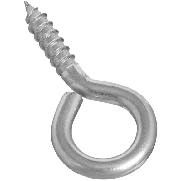 National #4 Stainless Steel Large Screw Eye