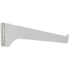 Knape & Vogt 180 Series 16 In. Anochrome Steel Regular-Duty Single-Slot Shelf Bracket