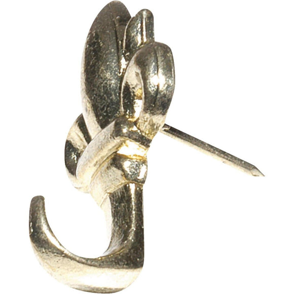 Hillman Anchor Wire Fleu-de-Lis Decorative Push Pin Hanger (3 Count)