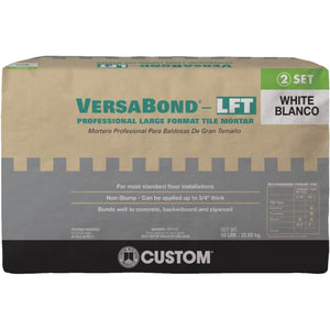 Custom Building Products VersaBond 50 Lb. White Large Format Tile Mortar