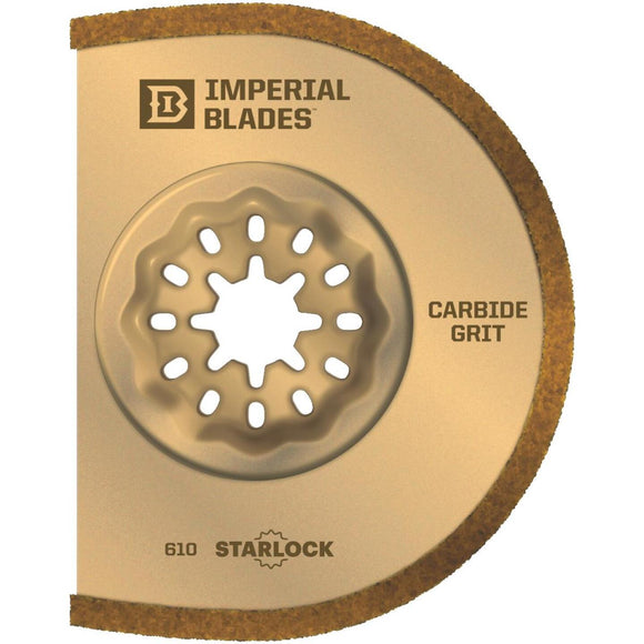 Imperial Blades Starlock 3 In. Segmented Carbide Grit Oscillating Blade