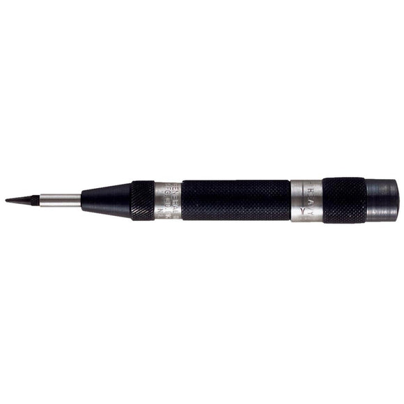 General Tools 5 In. x 1/2 In. Steel Automatic Center Punch