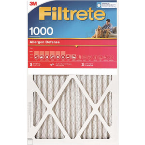 3M Filtrete 16 In. x 20 In. x 1 In. Allergen Defense 1000/1085 MPR Furnace Filter