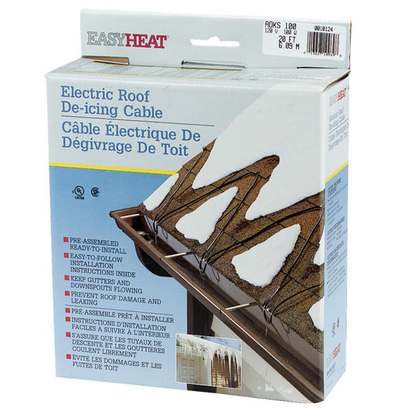 Easy Heat 20 Ft. 120V 5W De-Icing Roof Cable