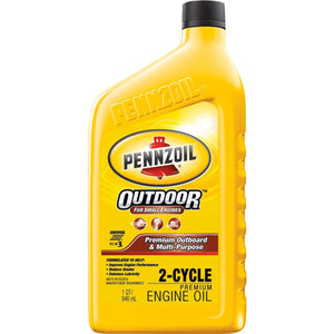 Pennzoil 1 Qt. Outboard/Multi-Purpose 2-Cycle Motor Oil