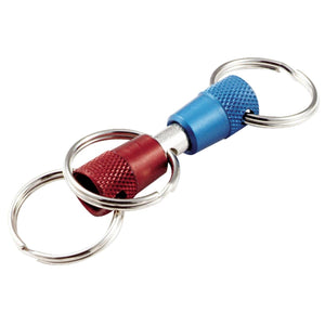 Lucky Line Steel 7/8 In. 3-Way Pull-Apart Key Chain