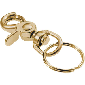Lucky Line Solid Brass Key Chain
