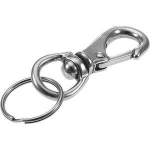 Lucky Line Nickel-Plated Zinc 1-1/2 In. x 3-1/4 In. L. Key Chain