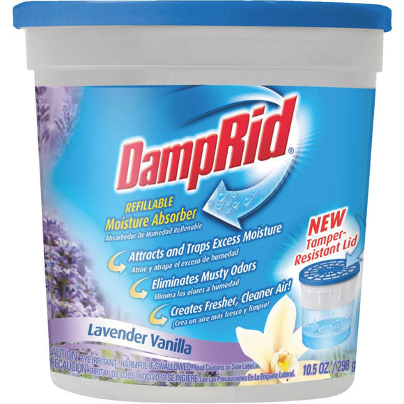 DampRid 10.5 Oz. Lavender Vanilla Refillable Moisture Absorber