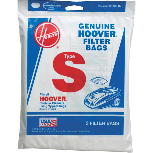 Hoover Type S Standard Vacuum Bag (3-Pack)